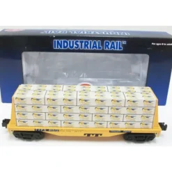 Industrial Rail 1004103 Trailer Train Flatcar w/Lumber Load - Model Train Junction: Quality Parts and Art Supplies