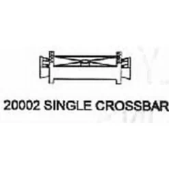 Interail 20002 Single Crossbar 28/BX.-112 Screws - Model Train Junction: Quality Parts and Art Supplies