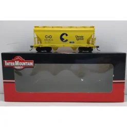 InterMountain 46521 ACF cf 2-Bay Hopper C&O - Model Train Junction: Quality Parts and Art Supplies
