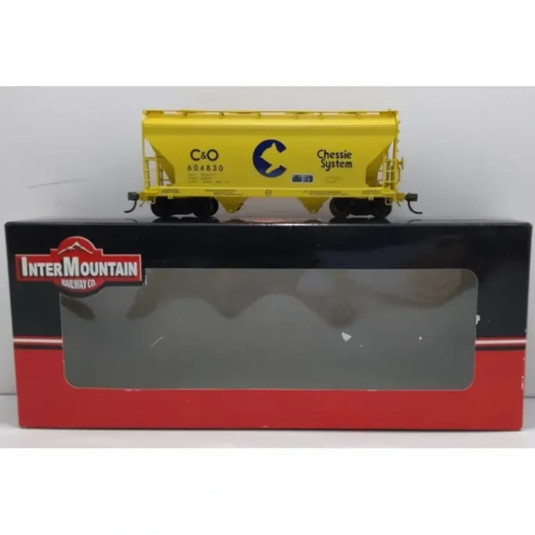 InterMountain 46521 ACF cf 2-Bay Hopper C&O - Model Train Junction: Quality Parts and Art Supplies