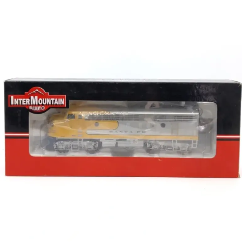 InterMountain 49021-06 HO Atchison Topeka Santa Fe EMD F7A Locomotive #328 w/DCC LN/Box - Model Train Junction: Quality Parts and Art Supplies