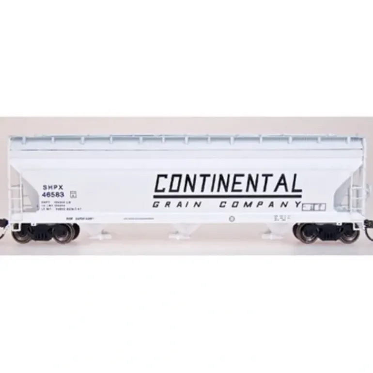 InterMountain 47022 HO Continental ACF 4650 Cu. Ft. 3 Bay Hopper Car - Model Train Junction: Quality Parts and Art Supplies