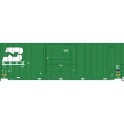 InterMountain, 4130001-04, HO Scale, Gunderson 50' High Cube Double Door Box Car, Burlington Northern, #287252 - Model Train Junction: Quality Parts and Art Supplies