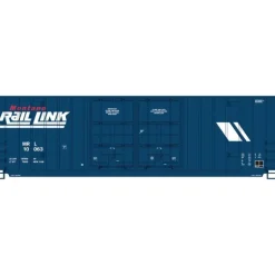 InterMountain, 4131001-03, HO Scale, Gunderson 50' High Cube Double Door Box Car, Montana Rail Link, #10042 - Model Train Junction: Quality Parts and Art Supplies