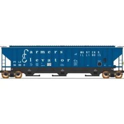 InterMountain, 653105-02, N Scale, 4750 Cu Ft. 3-Bay Hopper, Farmers Elevator, #34900 - Model Train Junction: Quality Parts and Art Supplies