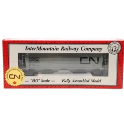 InterMountain 1086A HO Canadian National 4-Bay Cylindrical Hopper #379217 LN/Box - Model Train Junction: Quality Parts and Art Supplies