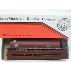 InterMountain ATSF-04 SF 4-Bay Covered Hopper Kit - Model Train Junction: Quality Parts and Art Supplies