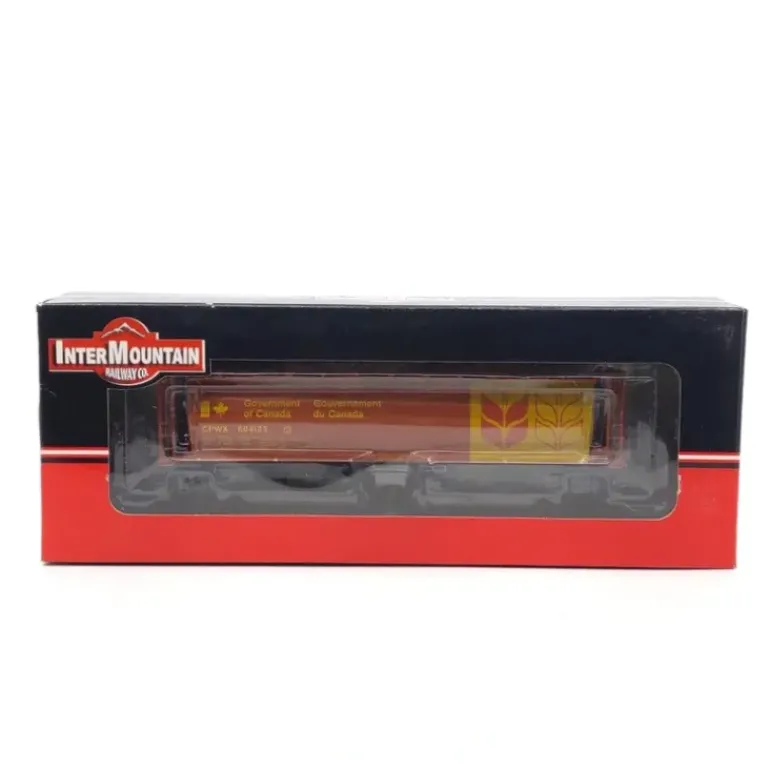 InterMountain 1045M HO Canadian Wheat Board 4-Bay Cylindrical Hopper #604123 LN/Box - Model Train Junction: Quality Parts and Art Supplies