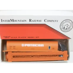 InterMountain POCN-03 Potacan 4-Bay Covered Hopper Kit - Model Train Junction: Quality Parts and Art Supplies