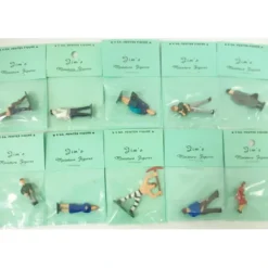 Jim's 10 Pewter Hand Painted O Scale Figure Pack #1 - Model Train Junction: Quality Parts and Art Supplies