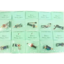 Jim's 10 Pewter Hand Painted O Scale Figure Pack #3 - Model Train Junction: Quality Parts and Art Supplies