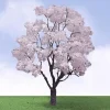 JTT Scenery Products 94462 HO 4" Professional Cherry Blossom Tree (Pack of 2) - Model Train Junction: Quality Parts and Art Supplies