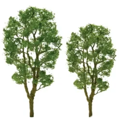 JTT Scenery Products 94445 N & HO 2" Professional Alder Tree (Pack of 4) - Model Train Junction: Quality Parts and Art Supplies