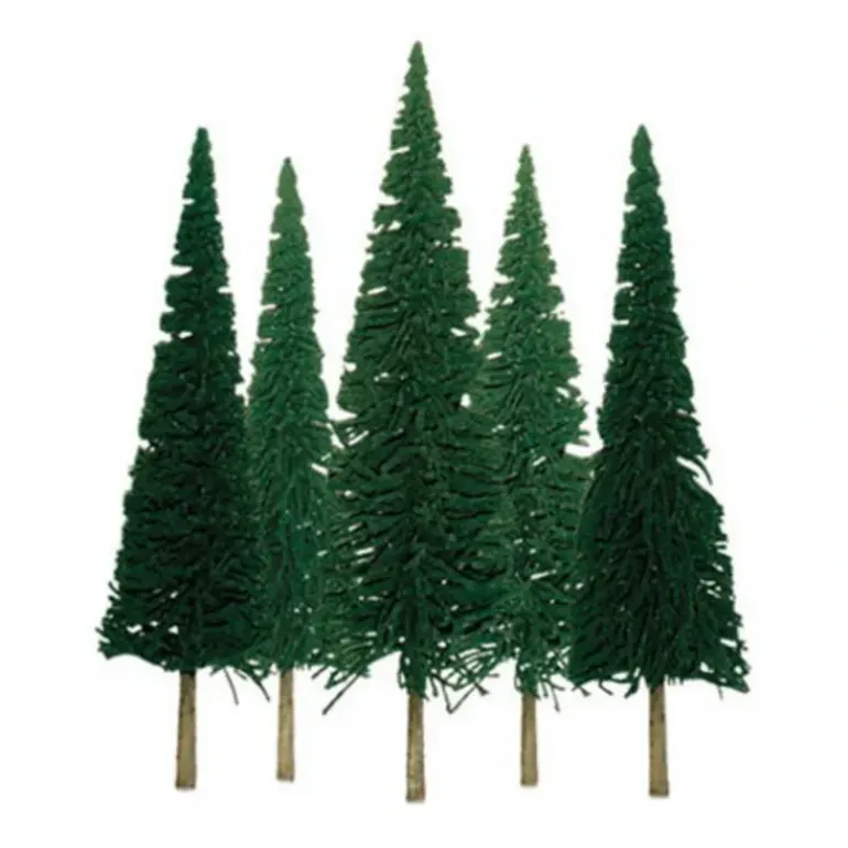 JTT Scenery Products 92002 N 2-4" Super Scenic PineTree (Pack of 36) - Model Train Junction: Quality Parts and Art Supplies