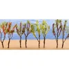 JTT Scenery Products 95504 O 1.5"-2" Assorted Flower Trees (Set of 24) - Model Train Junction: Quality Parts and Art Supplies