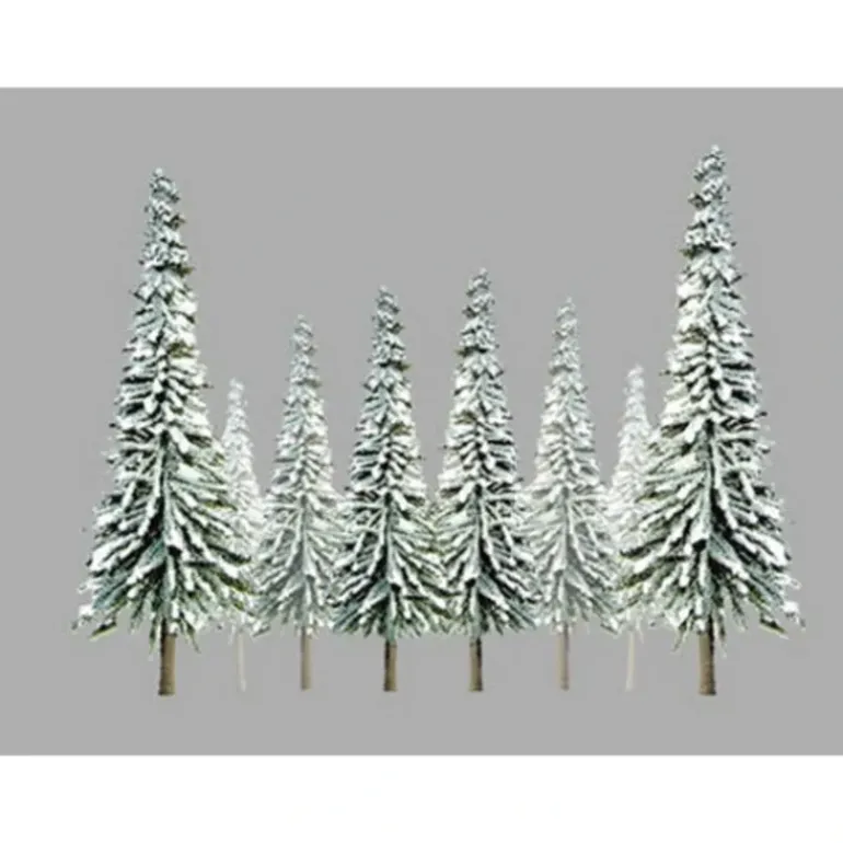 JTT Scenery Products 92005 Z 1-2" Super Scenic Snow Pine Tree (Pack of 55) - Model Train Junction: Quality Parts and Art Supplies