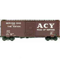 Kadee 4041 HO Akron, Canton & Youngstown 40' PS-1 Standard Boxcar - Model Train Junction: Quality Parts and Art Supplies