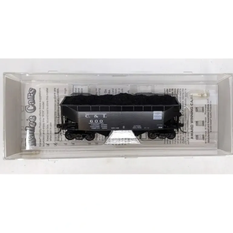 Kadee 7012 HO C&I 50-Ton AAR Standard Offset 2-Bay Open Hopper #600 - Model Train Junction: Quality Parts and Art Supplies