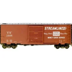 Kadee 5104 HO Central of Georgia 40' PS-1 Boxcar #7086 - Model Train Junction: Quality Parts and Art Supplies