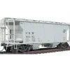 Kadee 8217 HO Chicago & North Western PS-2 Covered Hopper #95252 - Model Train Junction: Quality Parts and Art Supplies