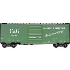 Kadee 5243 HO Columbus & Greenville 40' PS-1 Boxcar with 8' PS Door #3448 - Model Train Junction: Quality Parts and Art Supplies