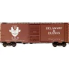 Kadee 4051 HO Delaware & Hudson 40' PS-1 Standard Boxcar #18652 - Model Train Junction: Quality Parts and Art Supplies