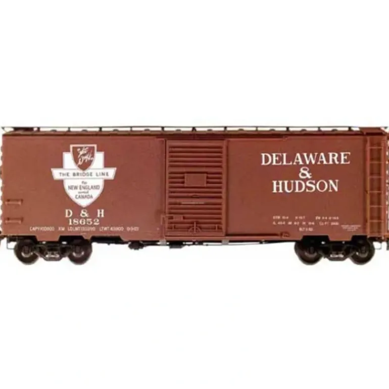 Kadee 4051 HO Delaware & Hudson 40' PS-1 Standard Boxcar #18652 - Model Train Junction: Quality Parts and Art Supplies