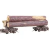 Kadee 101 HO Disconnected Log Trucks W/Logs Kit - Model Train Junction: Quality Parts and Art Supplies
