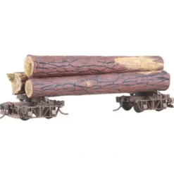 Kadee 101 HO Disconnected Log Trucks W/Logs Kit - Model Train Junction: Quality Parts and Art Supplies