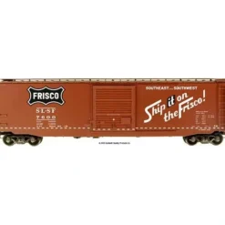 Kadee 6007 HO Frisco 50' PS-1 Boxcar #7600 - Model Train Junction: Quality Parts and Art Supplies