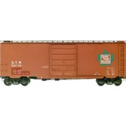 Kadee 5211 HO Grand Trunk Western 40' PS-1 Boxcar #516734 - Model Train Junction: Quality Parts and Art Supplies