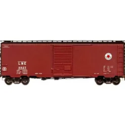 Kadee 4502 HO Lehigh & New England 40' PS-1 Boxcar with 6' Youngstown Door #8927 - Model Train Junction: Quality Parts and Art Supplies