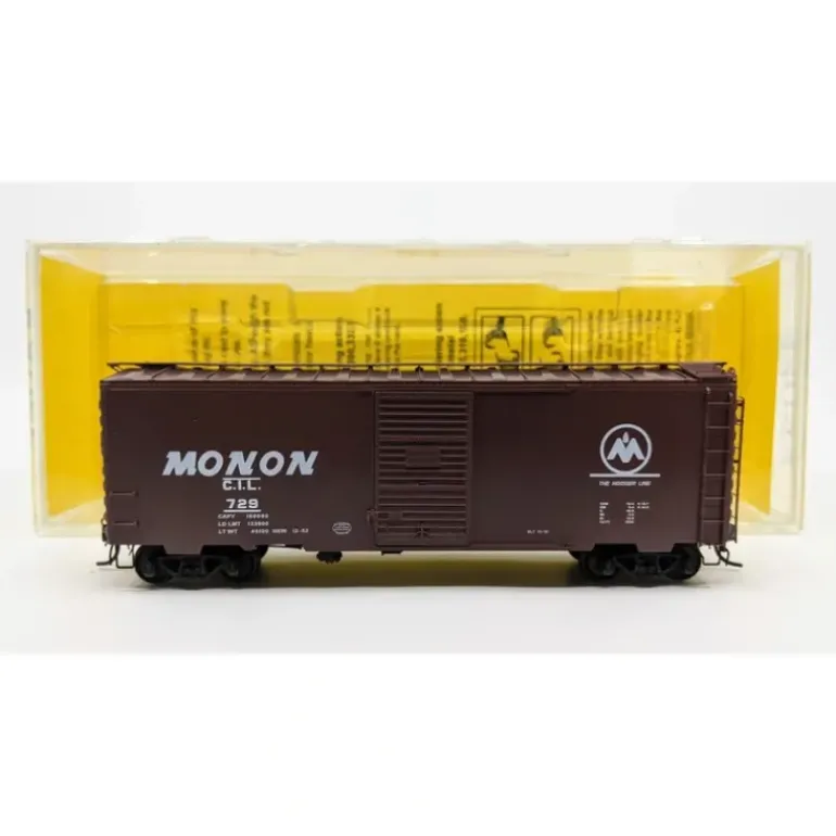 Kadee 4001 HO Monon CIL 40' PS-1 Single Door Boxcar #729 - Model Train Junction: Quality Parts and Art Supplies