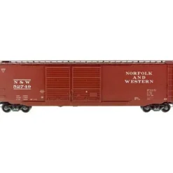 Kadee 6705 HO Norfolk & Western 50' PS-1 Boxcar #52749 - Model Train Junction: Quality Parts and Art Supplies