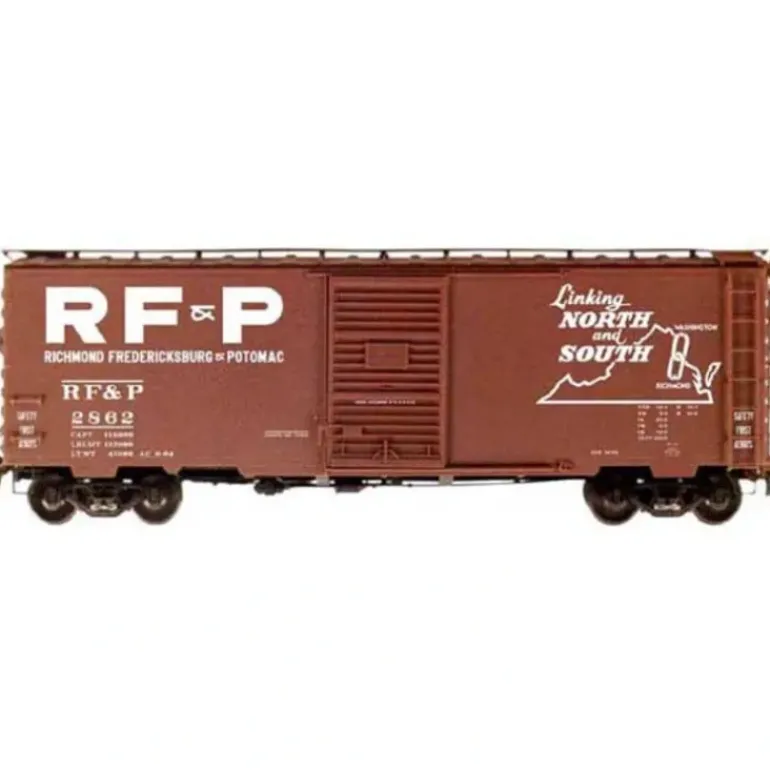 Kadee 4306 HO Richmond, Fredericksburg & Potomac 40' PS-1 Boxcar #2862 - Model Train Junction: Quality Parts and Art Supplies