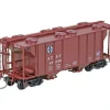 Kadee 8638 HO Santa Fe PS-2 Covered Hopper #87298 - Model Train Junction: Quality Parts and Art Supplies