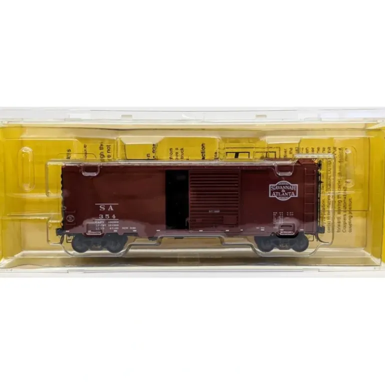 Kadee 5221 HO Savannah & Atlanta 40' PS-1 Standard Boxcar #354 - Model Train Junction: Quality Parts and Art Supplies