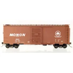 Kadee 4013 HO Scale Monon 40' PS-1 Single 6' Door Boxcar #843 - Model Train Junction: Quality Parts and Art Supplies