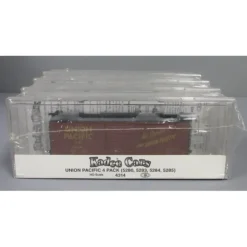 Kadee 4314 HO Scale UP 40' PS-1 Boxcar 4 Pack MT/Box - Model Train Junction: Quality Parts and Art Supplies