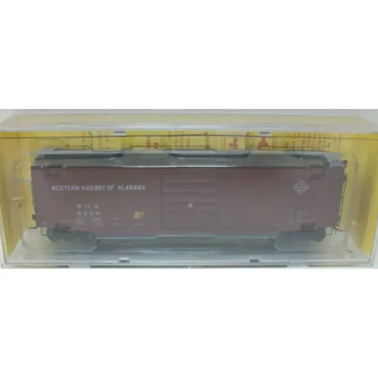 Kadee 6105 HO Scale Western Railway of Alabama 50' PS-1 Boxcar #5000 NIB - Model Train Junction: Quality Parts and Art Supplies