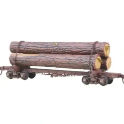 Kadee 102 HO Skeleton Log Car Kit w/ Logs - Model Train Junction: Quality Parts and Art Supplies