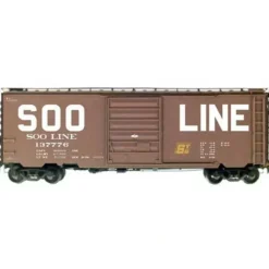 Kadee 5212 HO SOO Line PS-1 Boxcar with Miner Brake Wheel #137776 - Model Train Junction: Quality Parts and Art Supplies