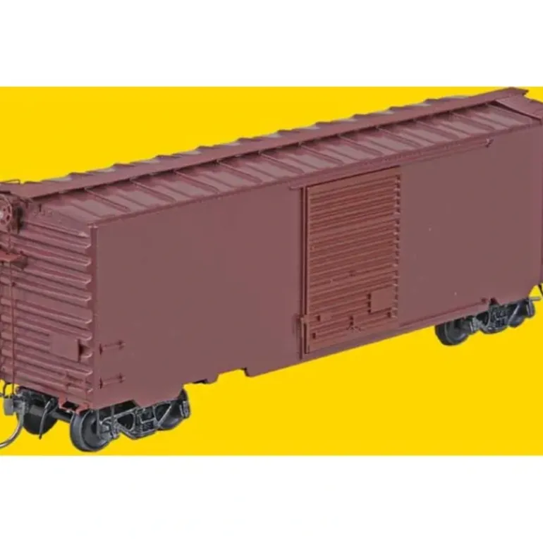 Kadee 5200 HO Undecorated 40' PS-1 Boxcar Red - Model Train Junction: Quality Parts and Art Supplies