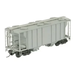 Kadee 8601 HO Undecorated PS-2 Two-Bay Covered Hopper - Model Train Junction: Quality Parts and Art Supplies