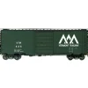 Kadee 5222 HO Vermont Railway 40' PS-1 Boxcar #445 - Model Train Junction: Quality Parts and Art Supplies