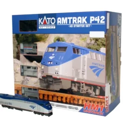 Kato 30-3006 HO Amtrak Phase V P42 Starter Set - Model Train Junction: Quality Parts and Art Supplies