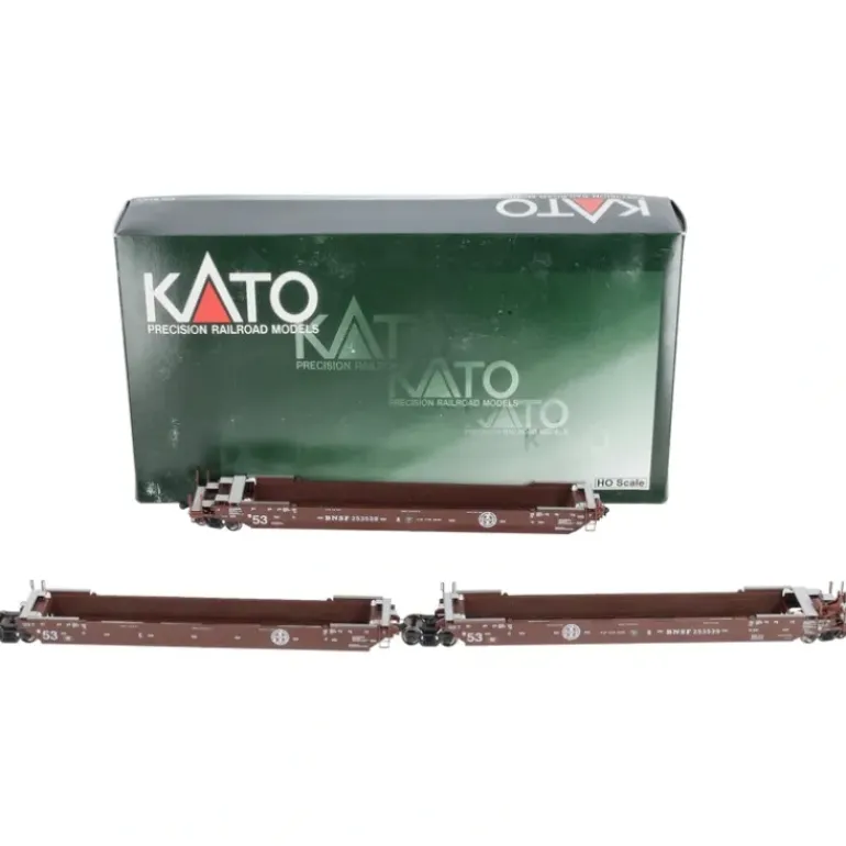 Kato 30-9012 HO BNSF Maxi IV Well Car #253539 - Model Train Junction: Quality Parts and Art Supplies