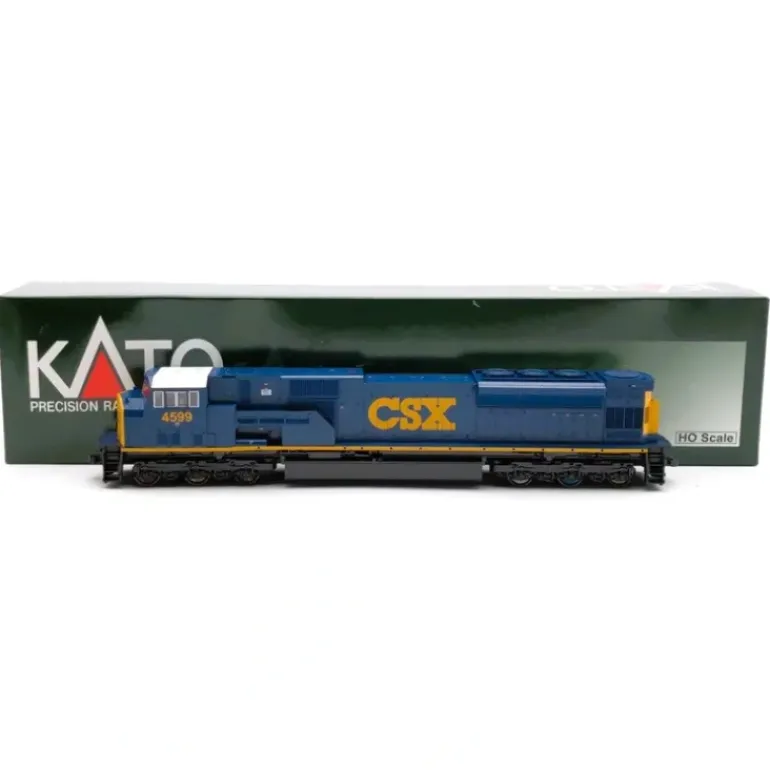 Kato 37-6373 HO Scale CSX EMD SD80MAC Diesel Locomotive #4599 LN/Box - Model Train Junction: Quality Parts and Art Supplies