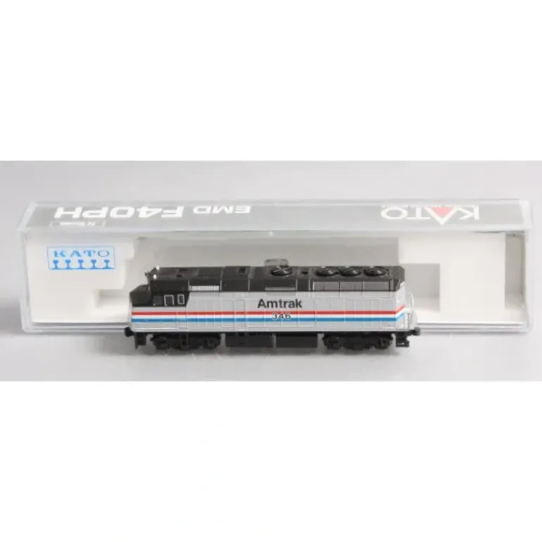 Kato 176-6104 Kato 176-610 N Scale Amtrak/Phase III Diesel Locomotive #346 - Model Train Junction: Quality Parts and Art Supplies