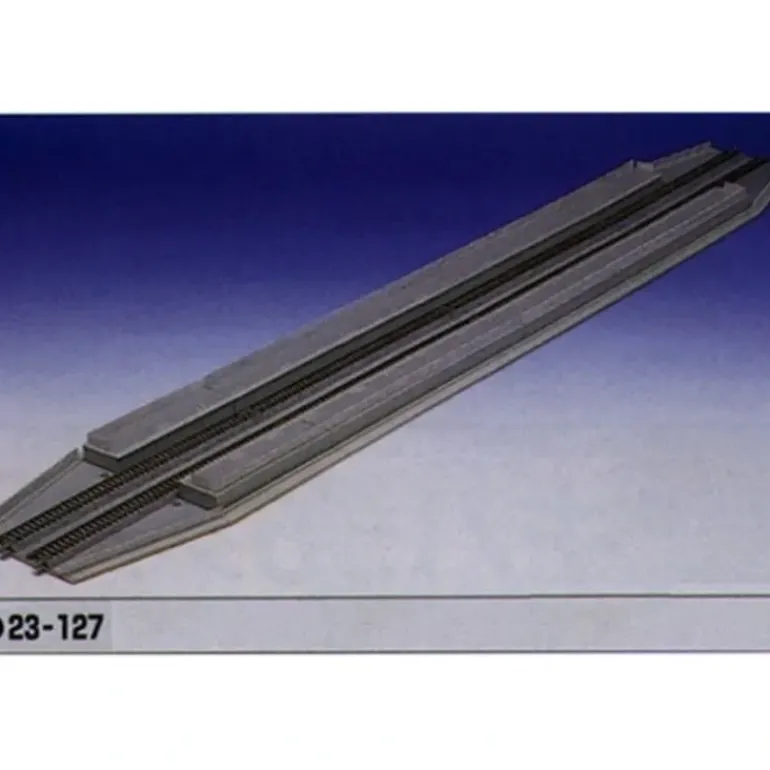 Kato 23-127 N Double Track Plate Platform Set - Model Train Junction: Quality Parts and Art Supplies